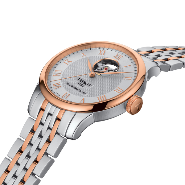 Zegarek męski Tissot Le Locle T006.407.22.033.02 z odkrytym mechanizmem