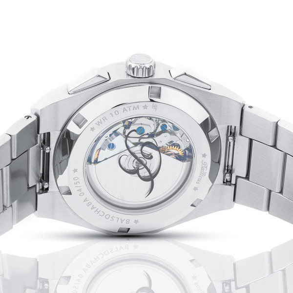 Zegarek męski na Bransolecie Balticus Gwiezdny Pył The O z zieloną tarczą