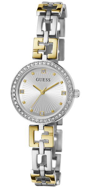 Elegancki zegarek damski z krystzałkami Guess GW0656L1