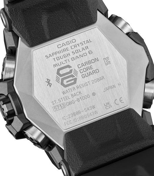 Czarny zegarek męski G-Shock Mudmaster  GWG-B1000-3AER 