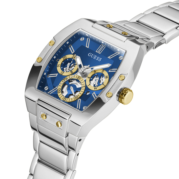 Zegarek męski z niebieską tarczą Guess Phoenix GW0456G5